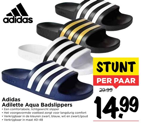 badslippers adidas aanbieding|Adidas bad slippers.